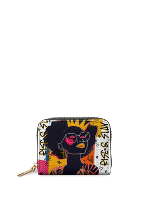 "Aina" Coconut White Mini Wallet