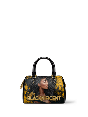 "Blacknificent" Mini Satchel