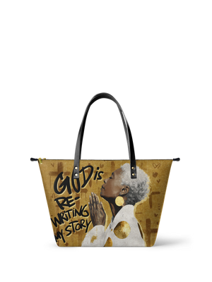 "Amahle" Leather Tote Bag