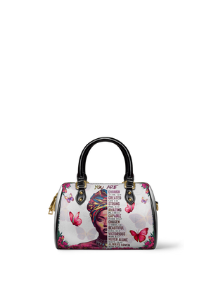 "Imani" Dove White Mini Satchel