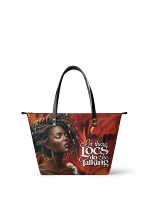 "Locella" Leather Tote Bag