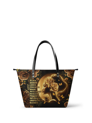 "Lumina" Leather Tote Bag