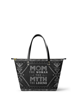 "Mamalore" Leather Tote Bag