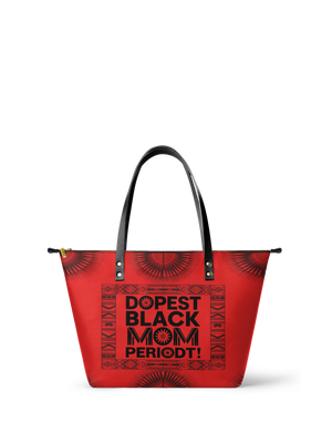 "Tajimom" Leather Tote Bag