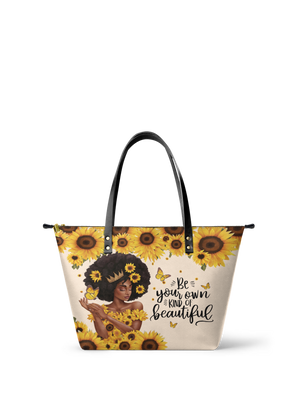 "Zuriya" Leather Tote Bag