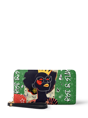"Aina" Lime Pop Xmas Wallet