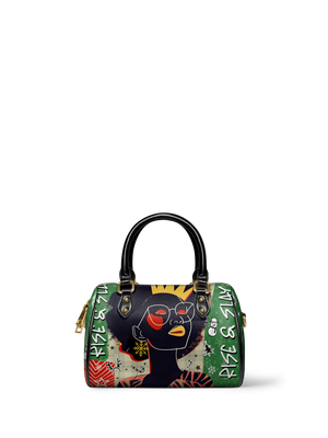 "Aina" Lime Pop Xmas Mini Satchel