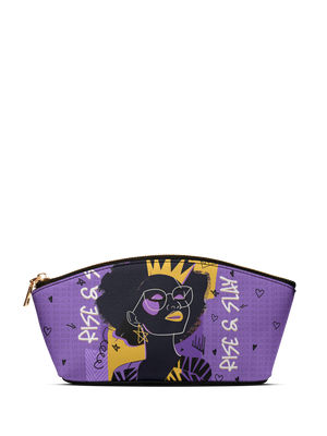 "Aina" Grape Soda Eclipse Makeup Bag
