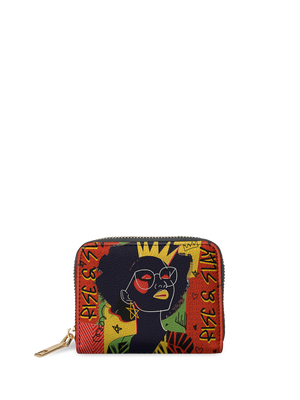 "Aina" Flame Red Mini Wallet