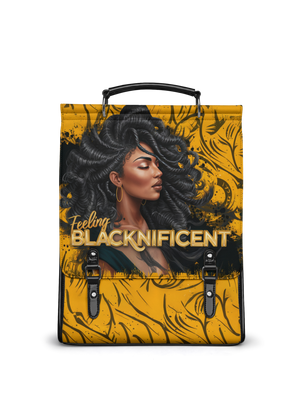 "Blacknificent" Leather Backpack