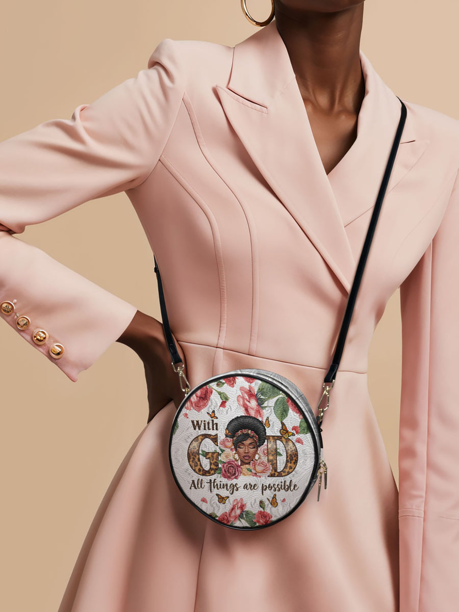 "Zanira" Circle Crossbody Bag