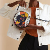 "Aina" Coconut White Circle Crossbody Bag - BRAVE ONES DEAL