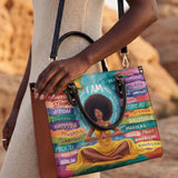 "AfroEssence" Leather Handbag - BRAVE ONES DEAL