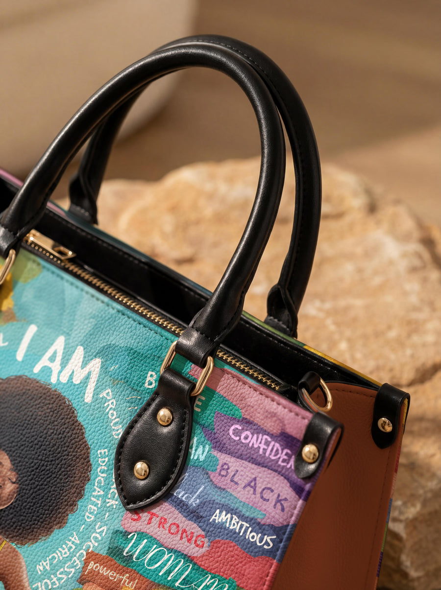 "AfroEssence" Leather Handbag Matching Set - DD DEAL