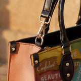 "AfroEssence" Leather Handbag - BRAVE ONES DEAL