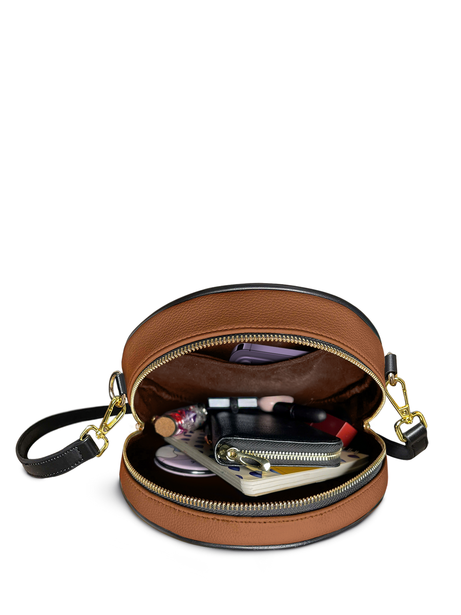 "AfroEssence" Circle Crossbody Bag