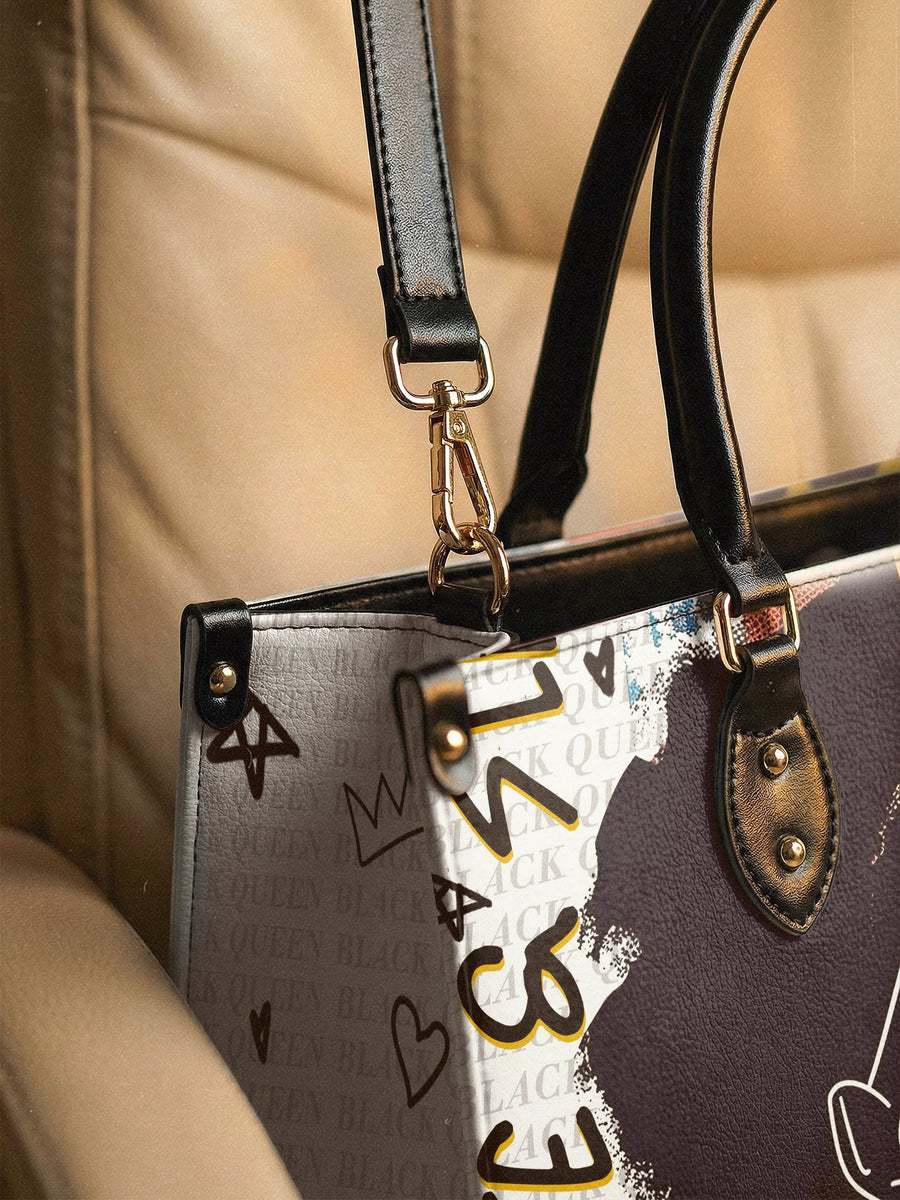 "Aina" Coconut White Leather Handbag Matching Set - DD DEAL