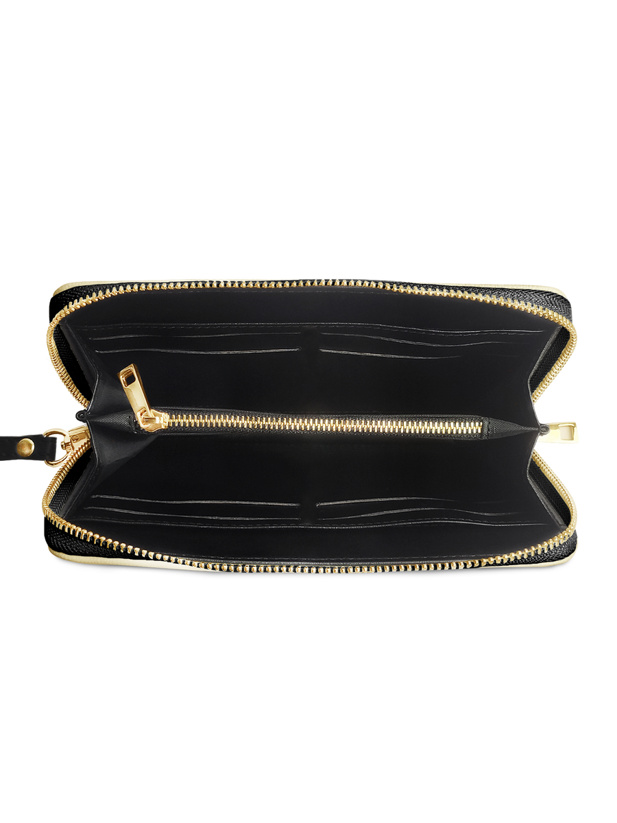 "Aina" Coconut White Wallet