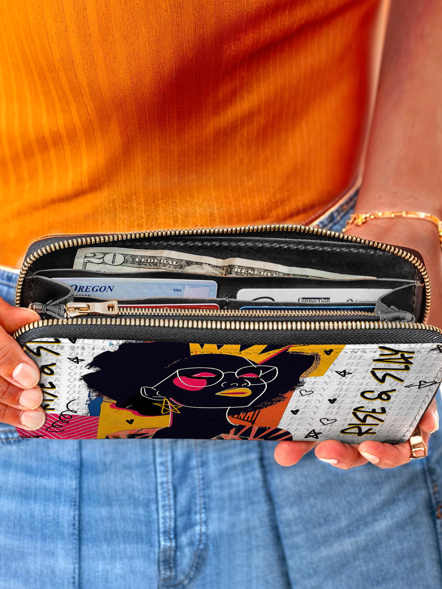 "Aina" Coconut White Wallet FALL CLEARANCE DEAL