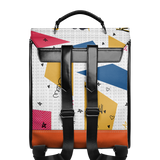 "Aina" Coconut White Leather Backpack - BRAVE ONES DEAL