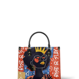 "Aina" Frosted Cherry Leather Handbag - BRAVE ONES DEAL