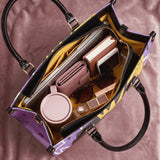 "Aina" Grape Soda Leather Handbag A250 Deal
