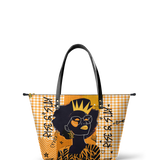 "Aina" Honeycomb Leather Tote Bag - BRAVE ONES DEAL