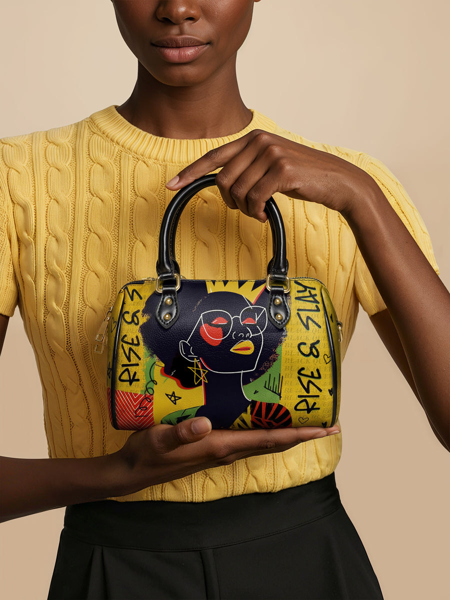 "Aina" Lemon Zest Mini Satchel