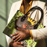 "Aina" Lime Pop Leather Handbag A250 Deal