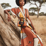 "Aina" Orange Sorbet Mini Satchel - BRAVE ONES DEAL