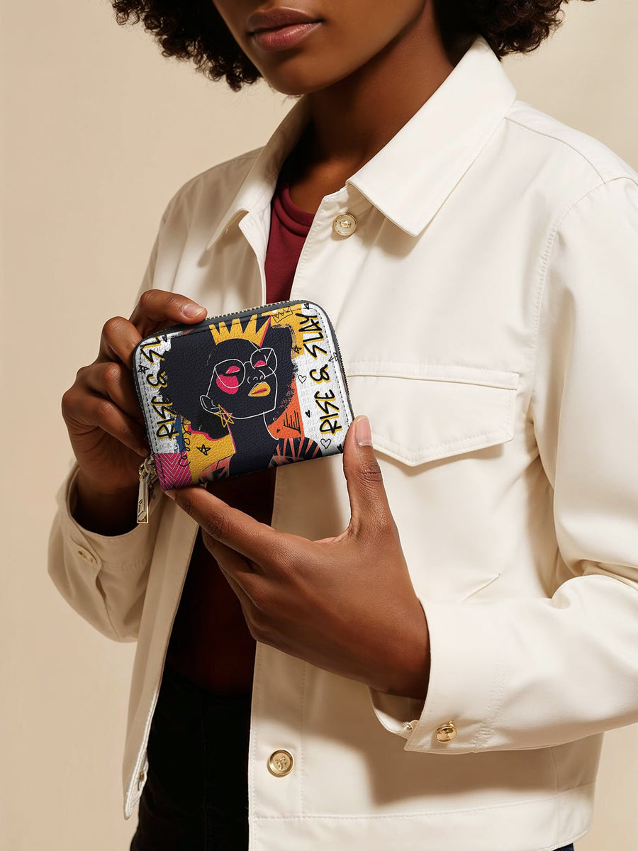 "Aina" Coconut White Mini Wallet FALL CLEARANCE DEAL