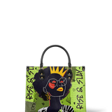 "Aina" Lime Pop Leather Handbag - BRAVE ONES DEAL