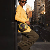 "Aina" Lemon Zest Circle Crossbody Bag - BRAVE ONES DEAL