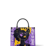 "Aina" Grape Soda Leather Handbag A250 Deal