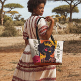 "Aina" Coconut White Leather Tote Bag - BRAVE ONES DEAL