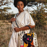 "Aina" Coconut White Leather Handbag - BRAVE ONES DEAL