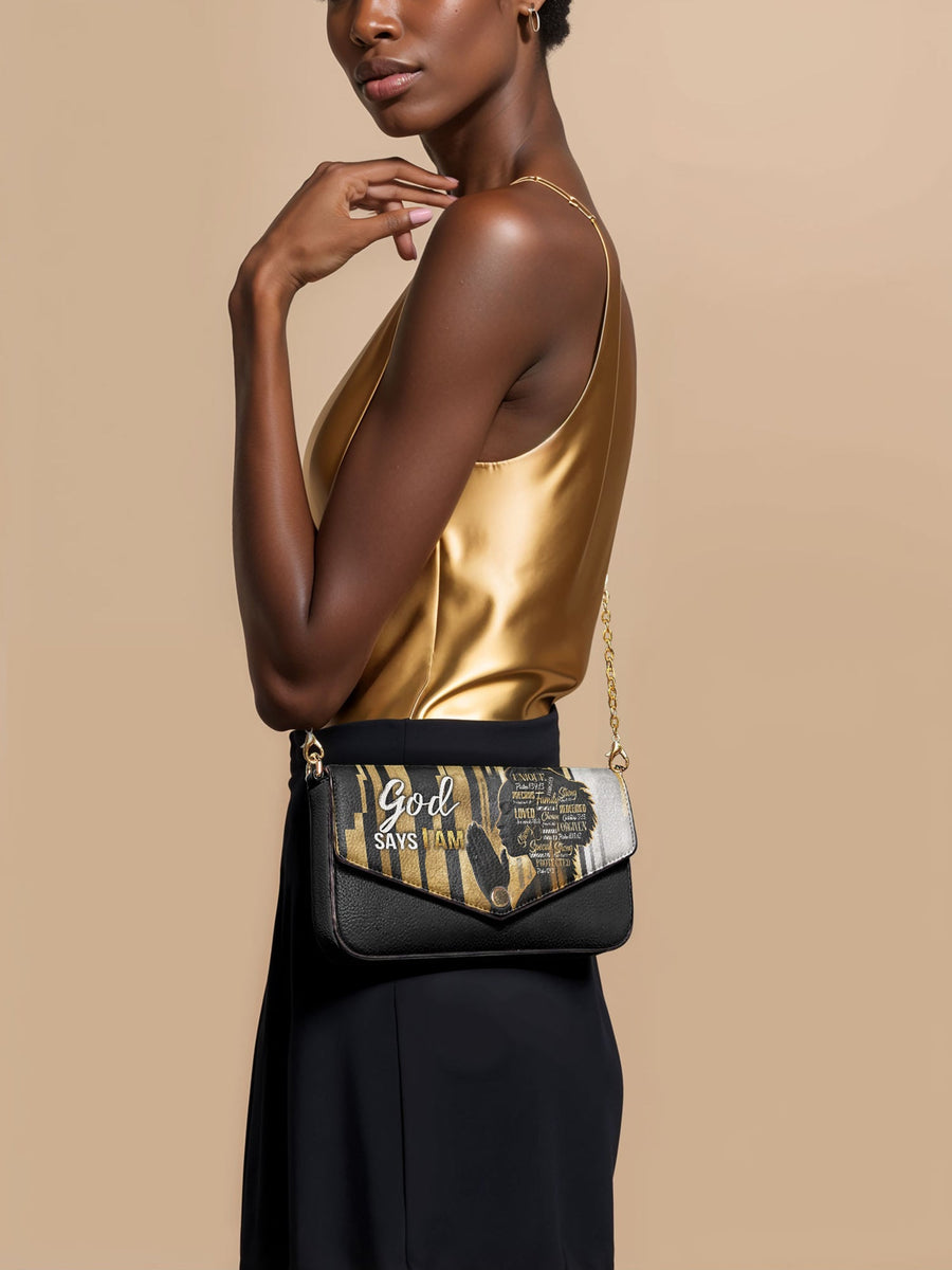 "Amara" Envelope Chain Crossbody Bag - DD DEAL