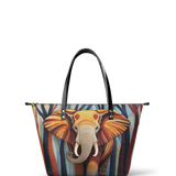 "Pori" Leather Tote Bag - BRAVE ONES DEAL