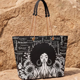 “Asante” Chain Tote Bag