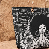 “Asante” Chain Tote Bag