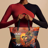 "Aseda" Leather Tote Bag - BRAVE ONES DEAL