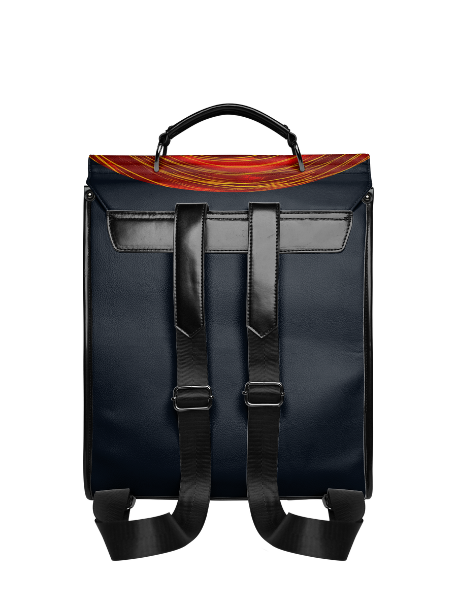 "Aseda" Leather Backpack Matching Set - DD DEAL