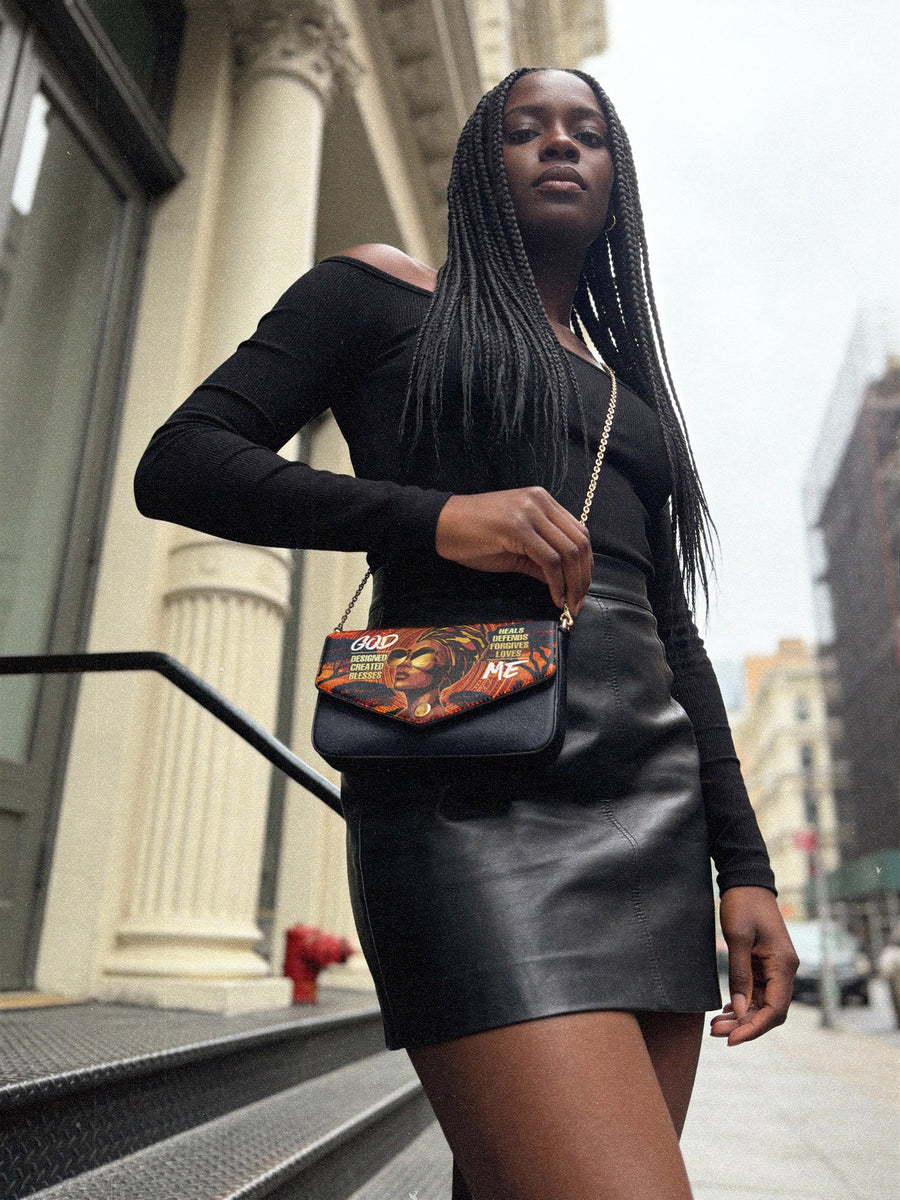 "Aseda" Envelope Chain Crossbody Bag - DD DEAL