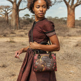 "Aurenna" Small Leather Handbag