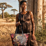 "Aurenna" Leather Tote Bag - BRAVE ONES DEAL