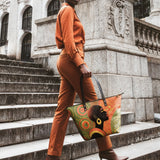 "Baldisa" Leather Tote Bag