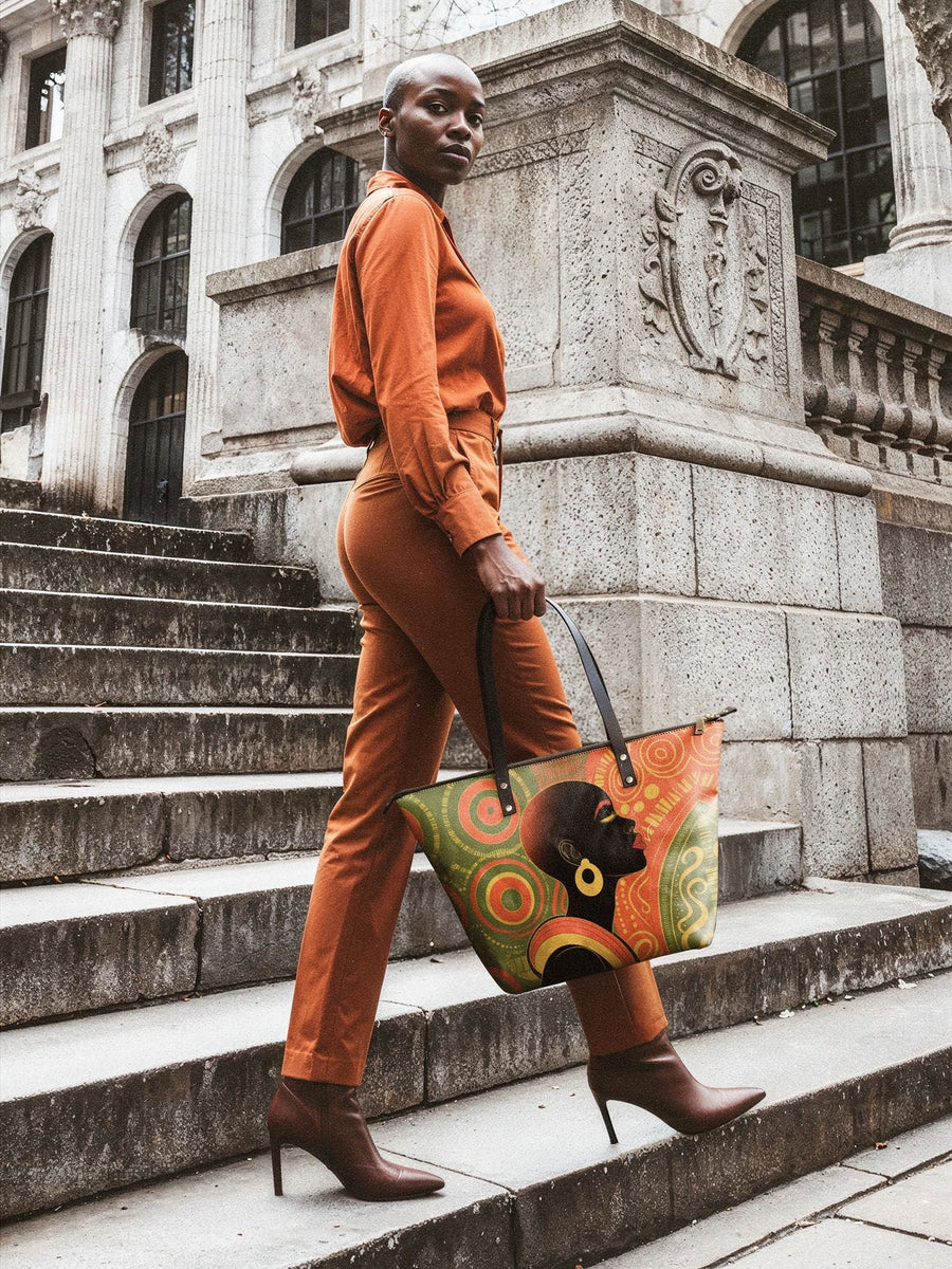 "Baldisa" Leather Tote Bag FALL CLEARANCE DEAL