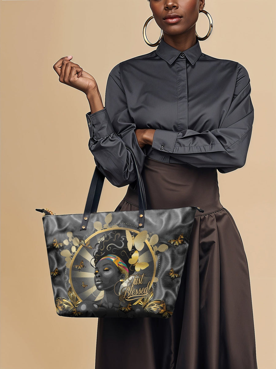 "Barakaya" Leather Tote Bag - DD DEAL
