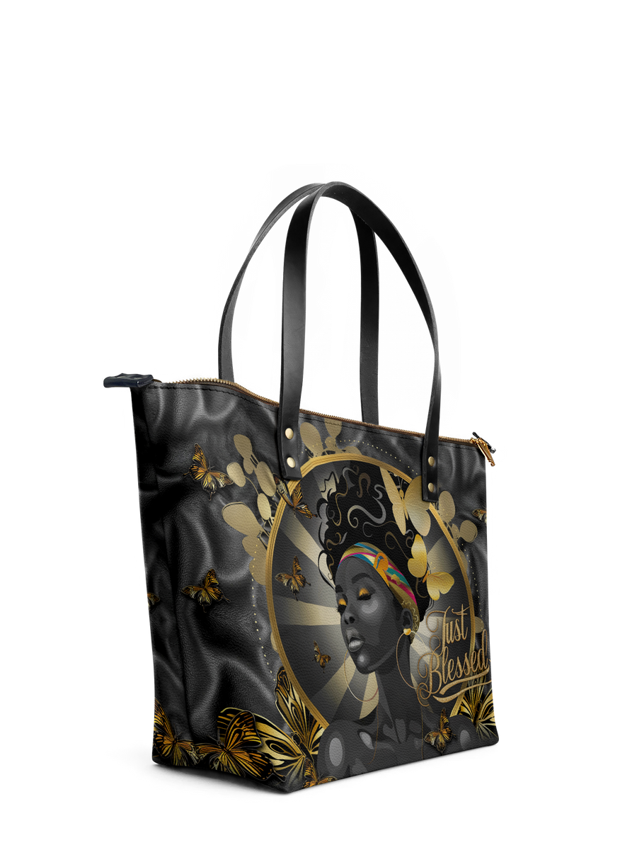 "Barakaya" Leather Tote Bag - DD DEAL