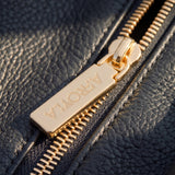 "Safiya" Black Chain Tote Bag